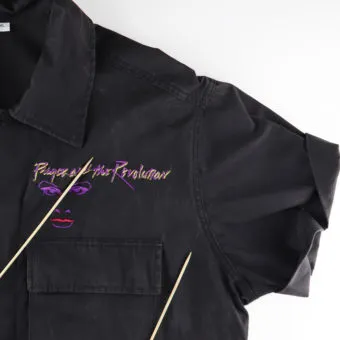 1984 Prince Purple Rain Tour Crew Button Up Shirt