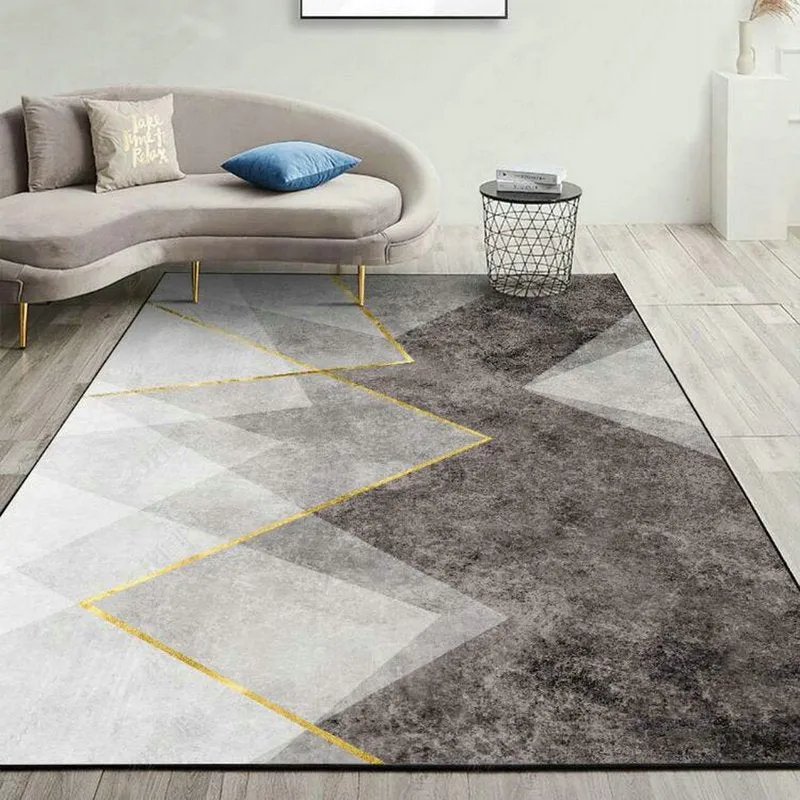 Abstract Cashmere Pattern Sofa Rug