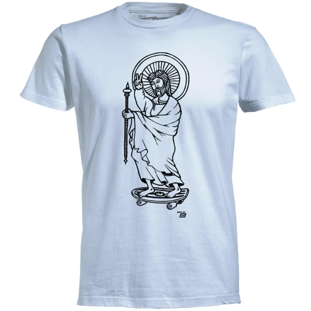 Ames Bros Jesus Skates T-Shirt