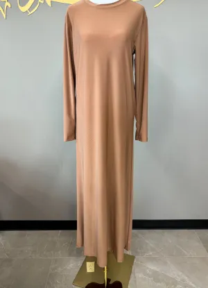 Basic Maxi Dress - Terracotta