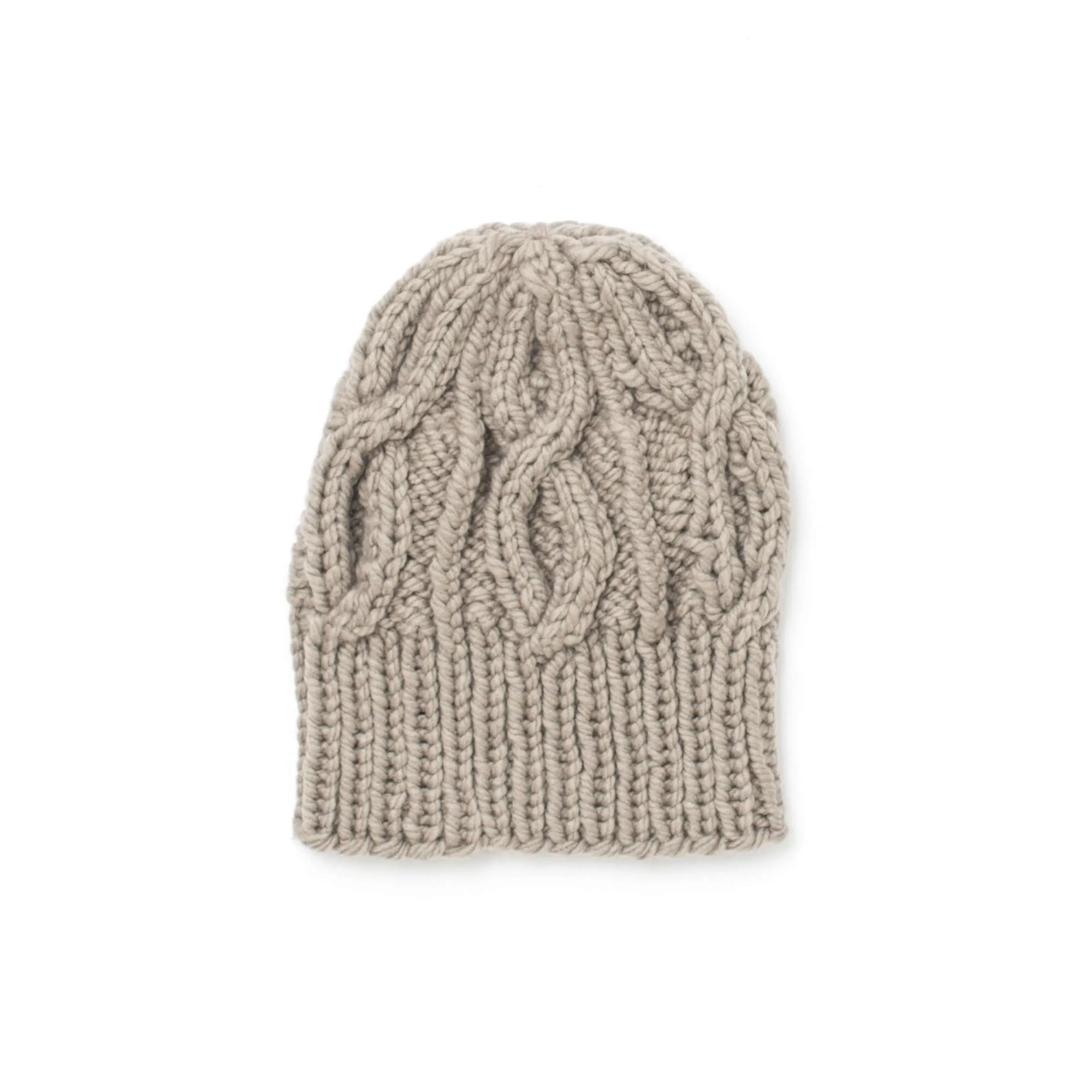 Bernat Knit Cable Hat