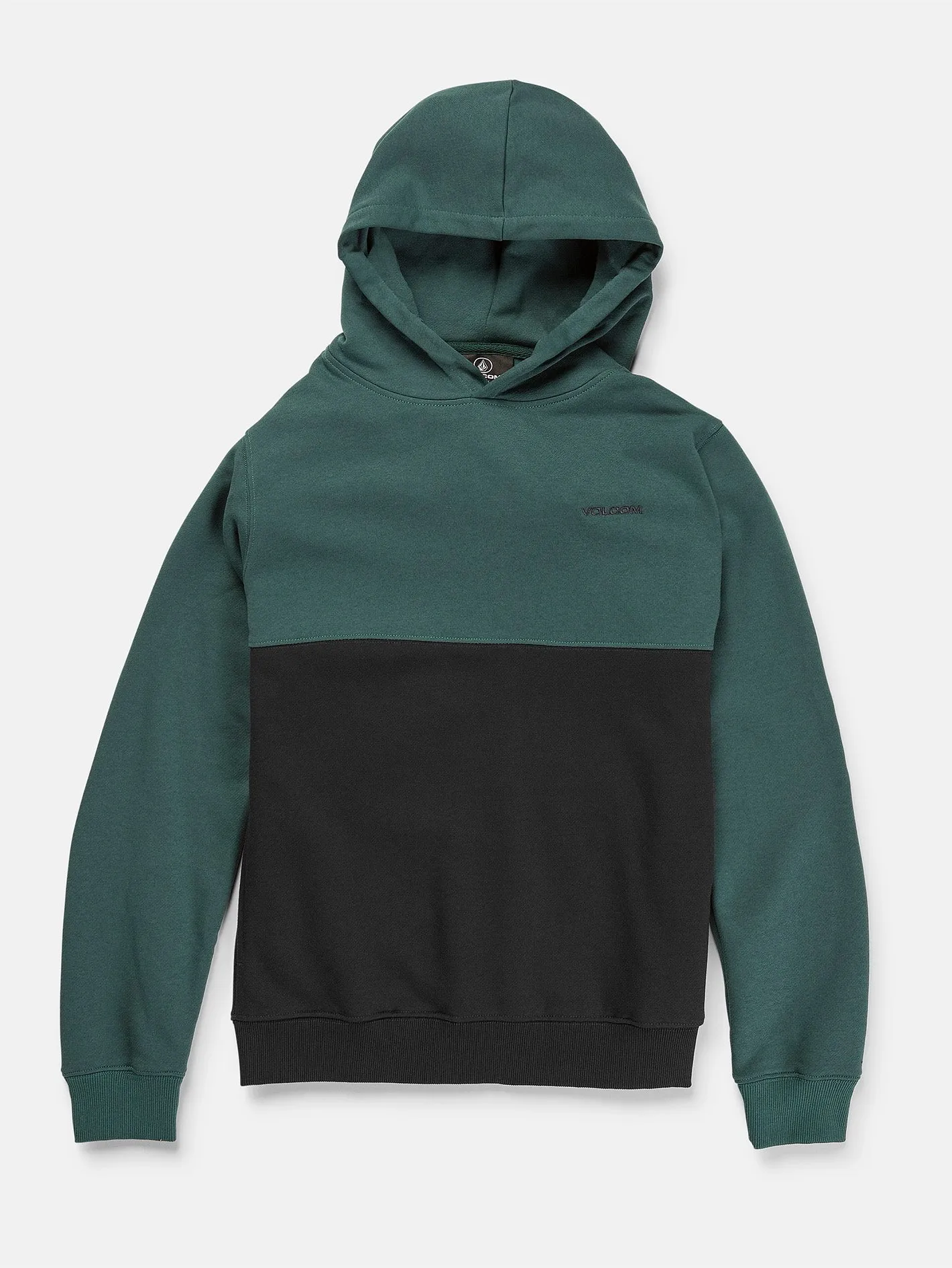 Big Boys Divided Hoodie - Ranger Green