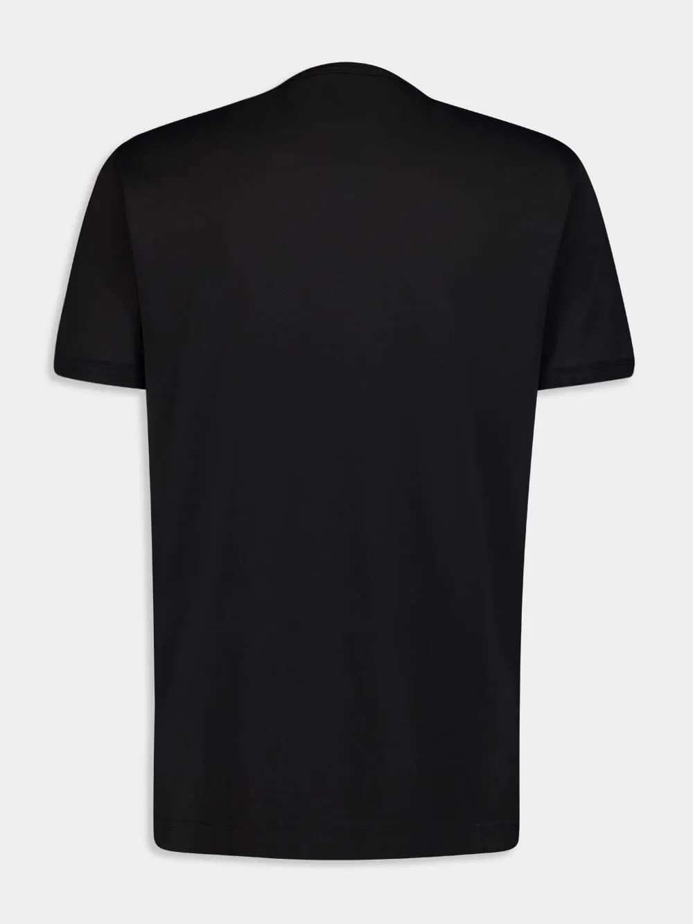 Black Cotton T-Shirt