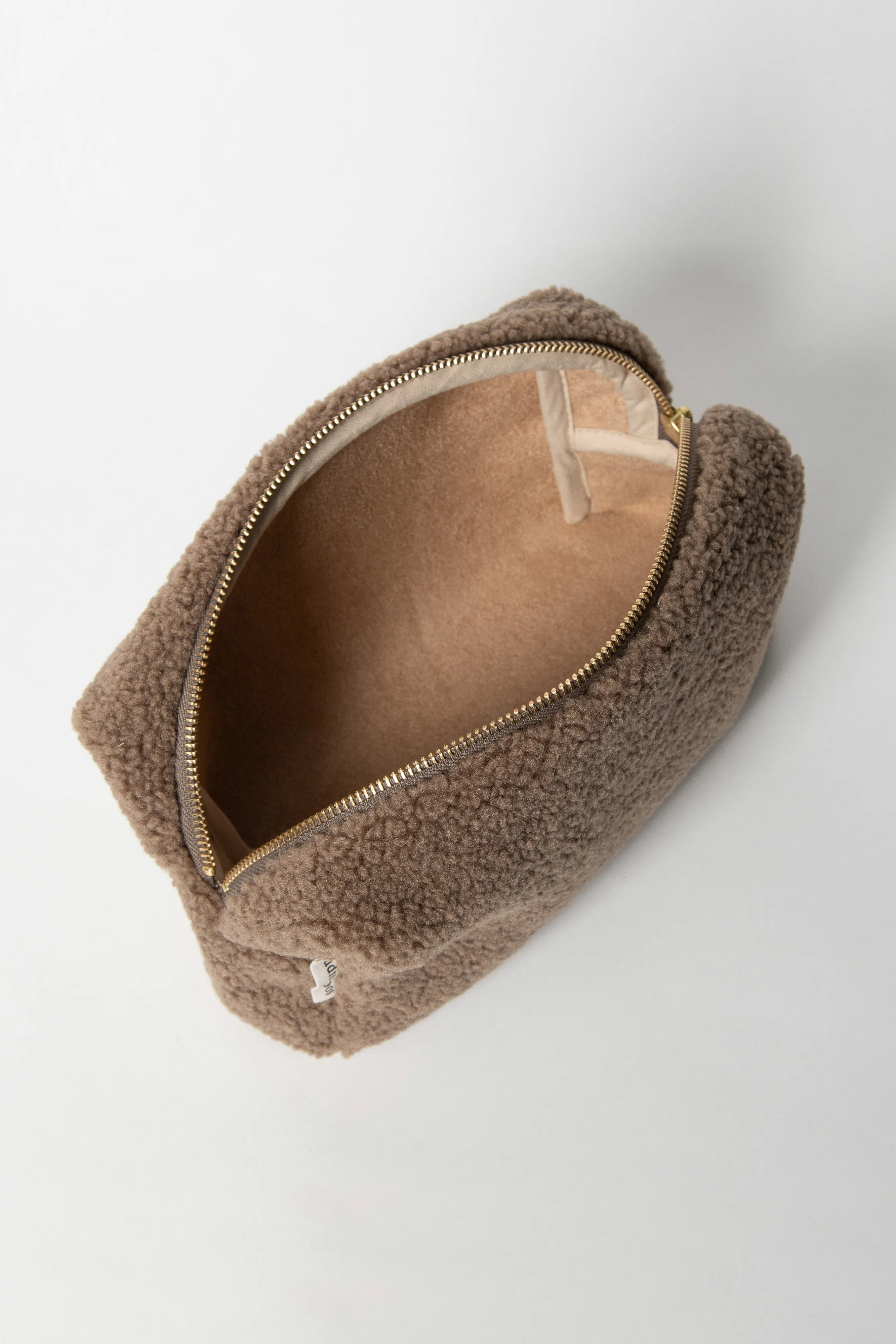 Brown Teddy Pouch