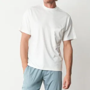 Cool Cotton Relaxed Fit Crew Neck Tee with Pocket