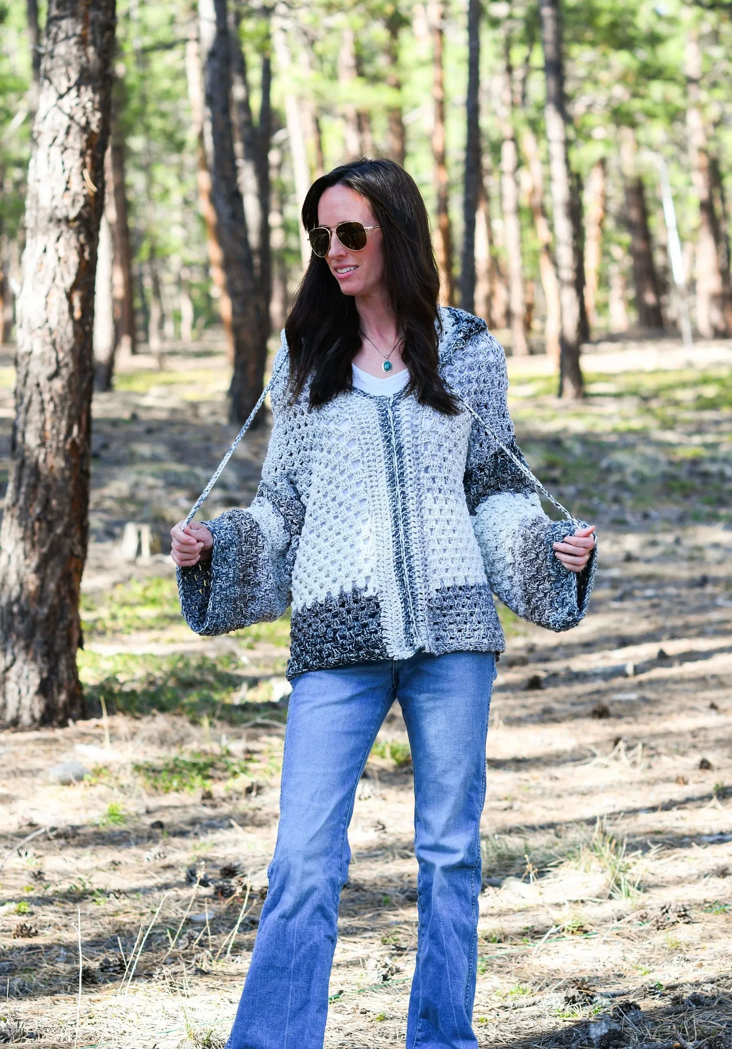 Crochet Kit - Riptide Granny Hoodie