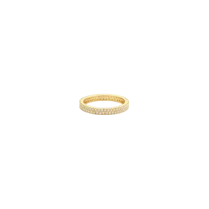 Diamond Eternity Band - 14K Yellow Gold