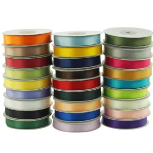 Double Faced Satin Ribbon, 5/8-inch, 25-yard