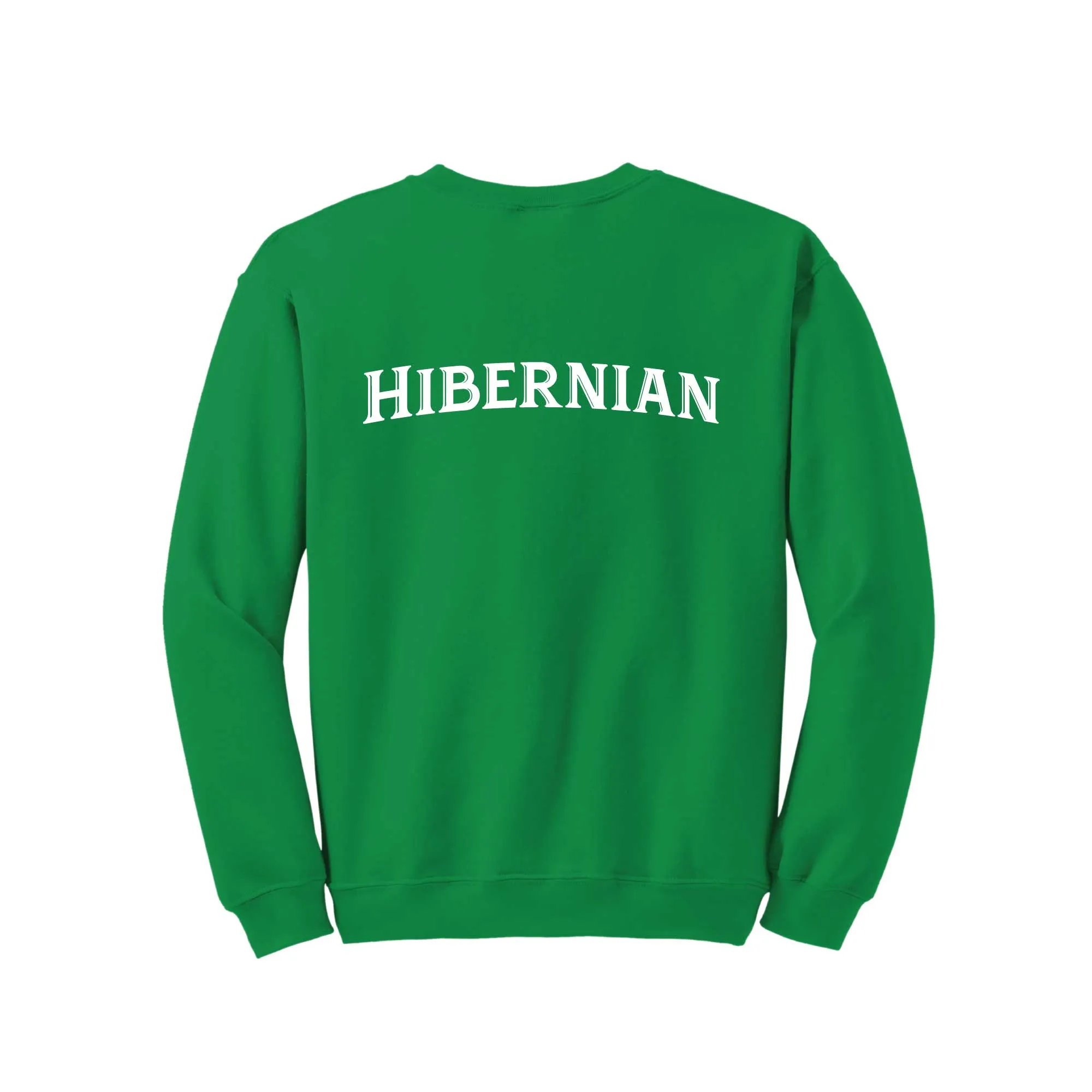 Double Print Hibernian Crewneck Sweatshirt - 8oz 50/50 Blend