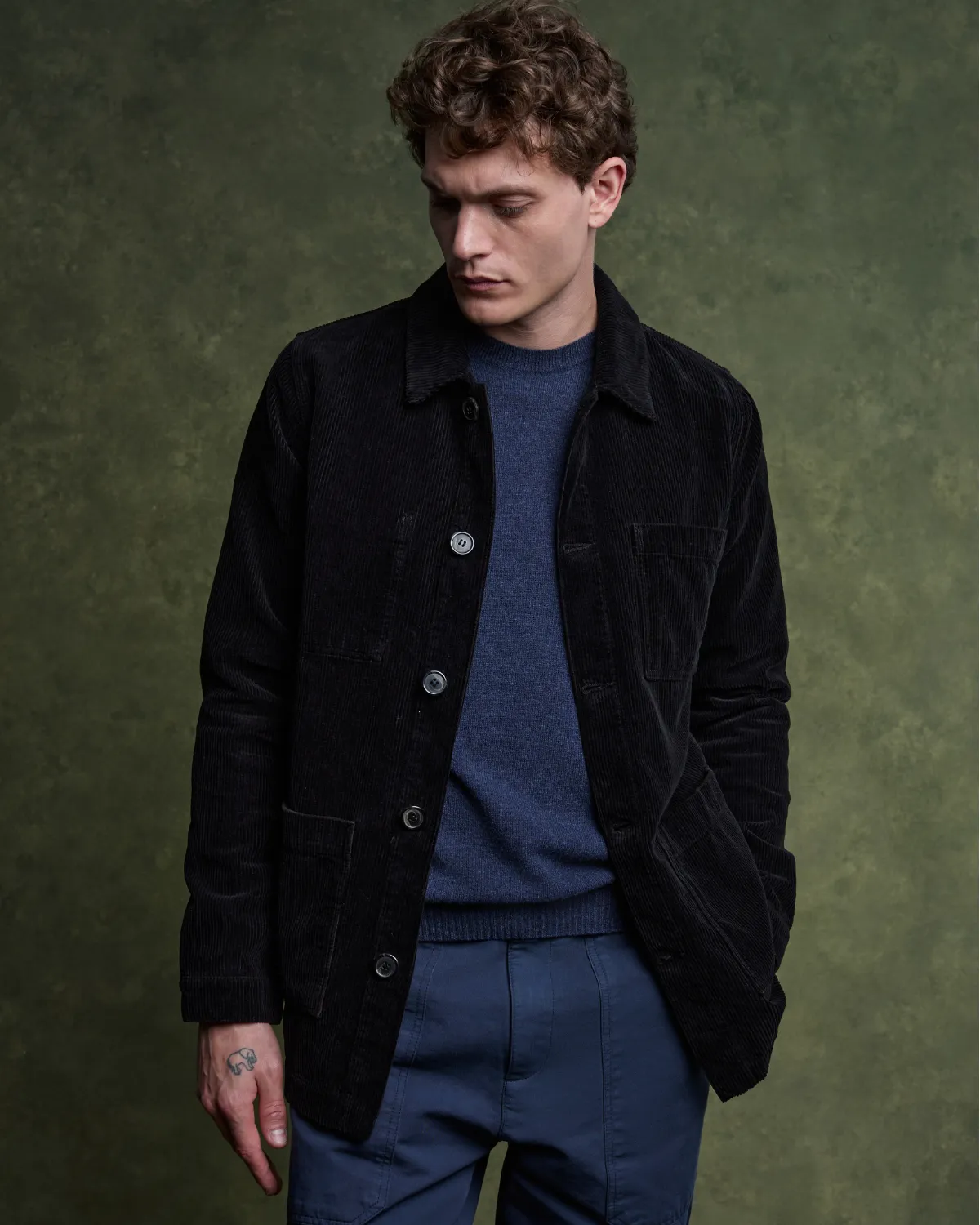 ESTEVE Painter's jacket - Noir Onyx