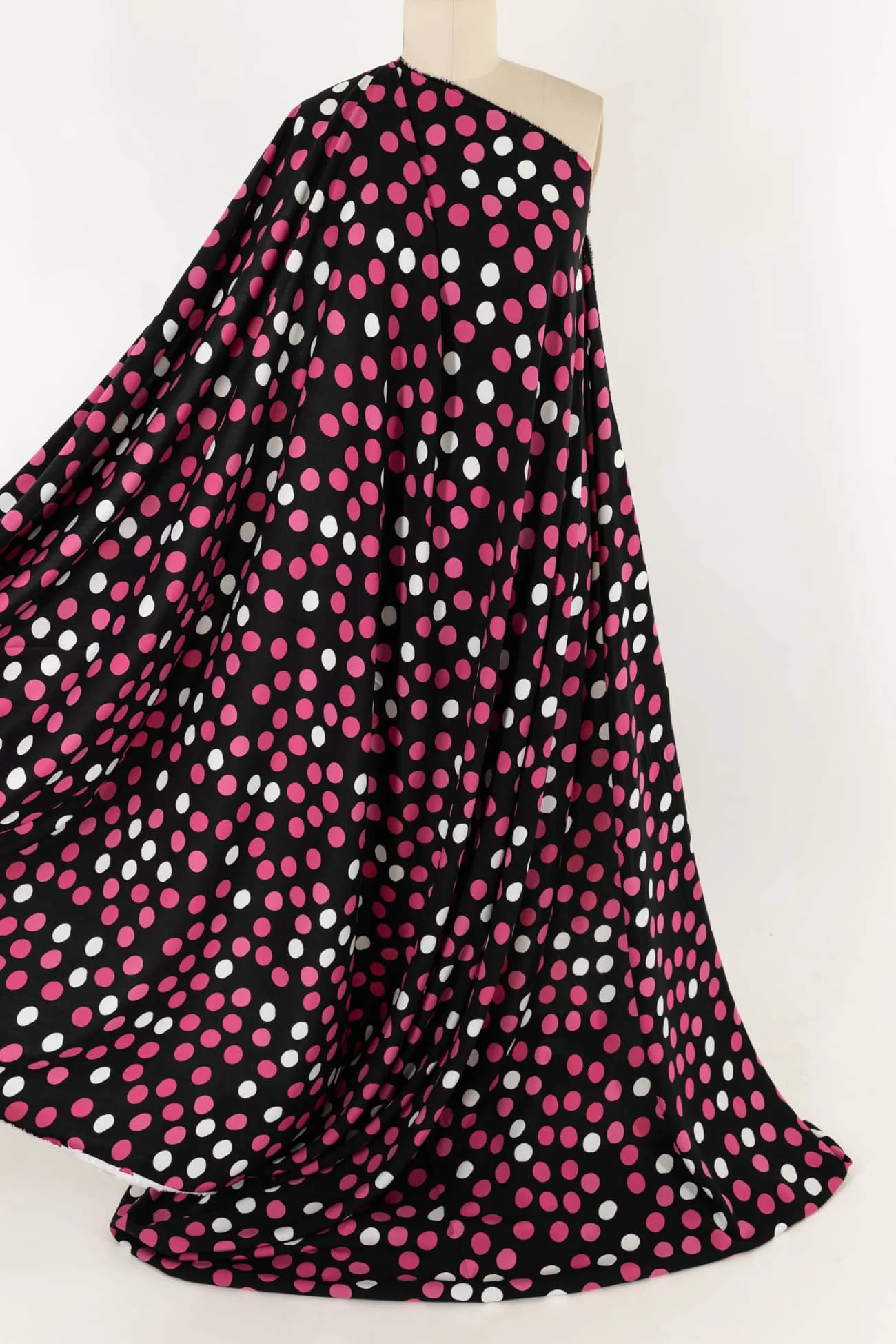 Good And Plenty Dots Rayon Woven