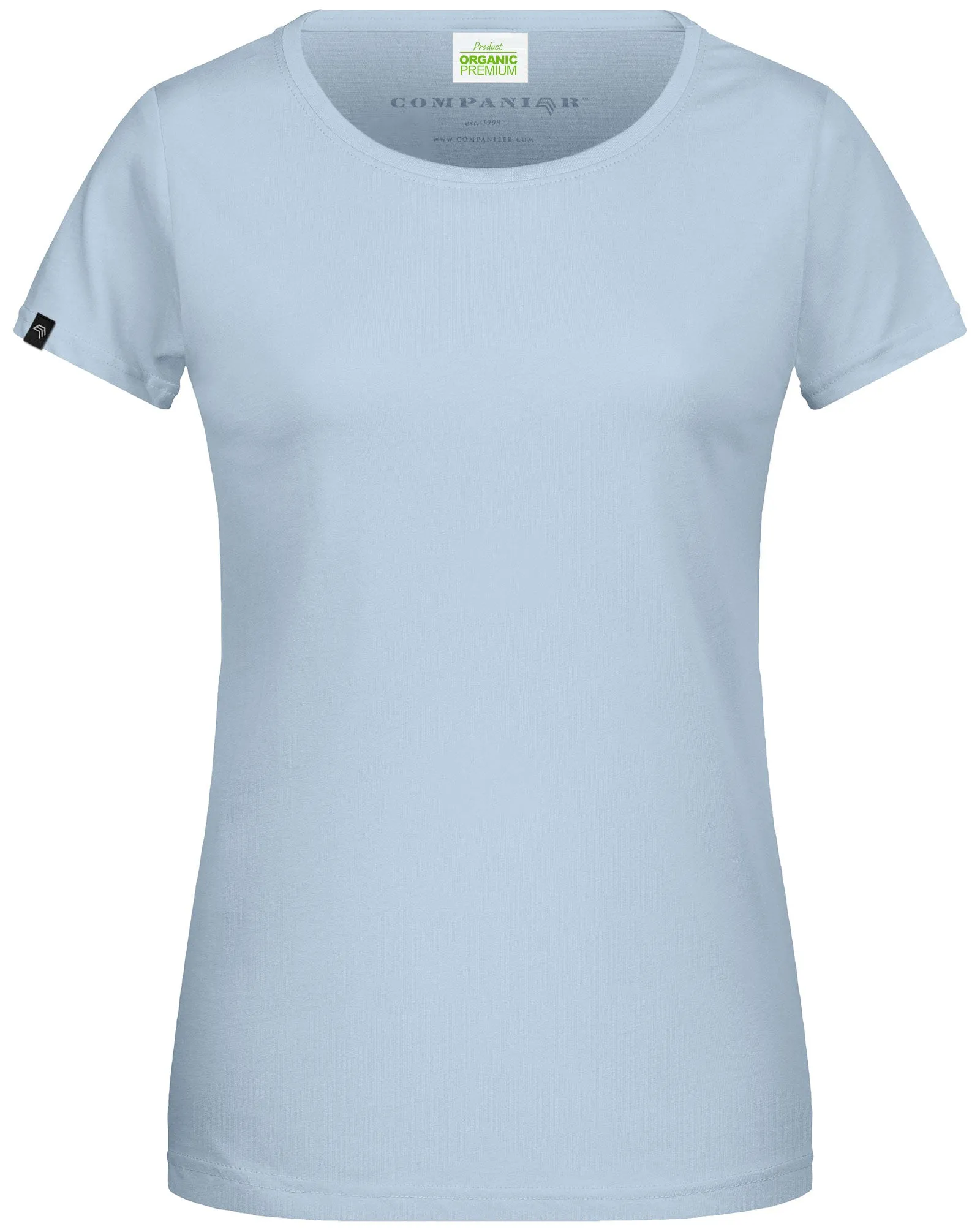 JAN 8007 ― Damen Bio-Baumwolle T-Shirt - Light Blau