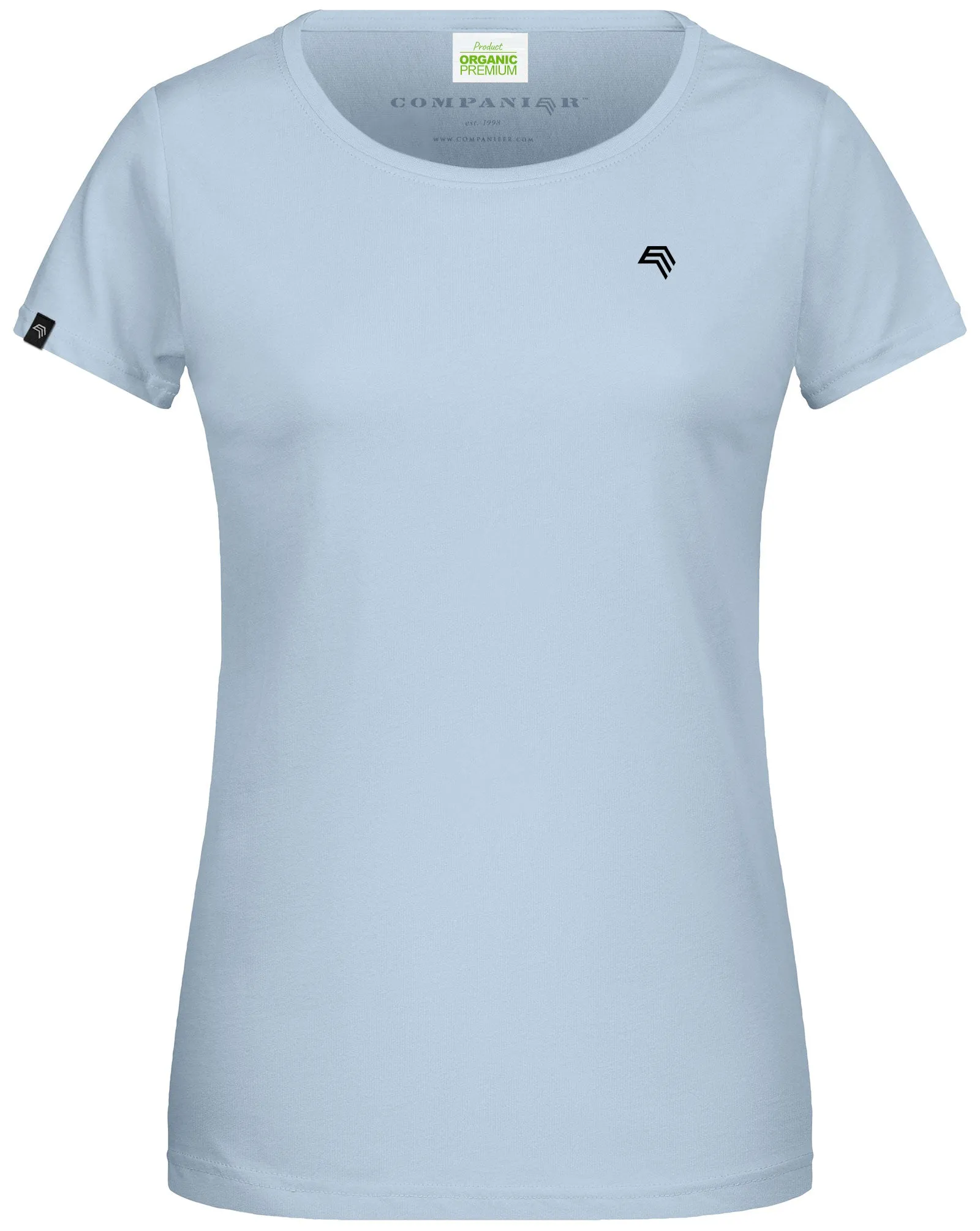 JAN 8007 ― Damen Bio-Baumwolle T-Shirt - Light Blau