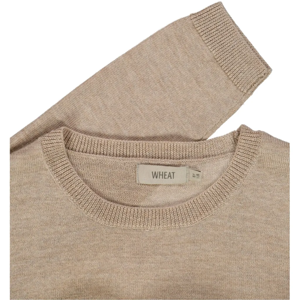 Knit Pullover Maui - khaki melange