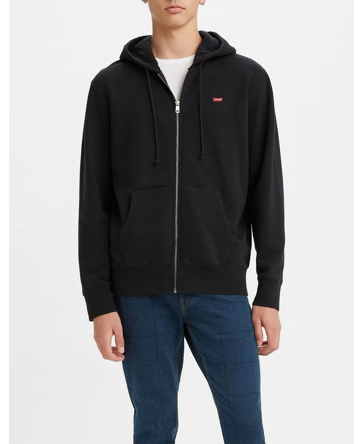 Levi's Men's Regular Fit Zip Sweatshirt Without Pattern