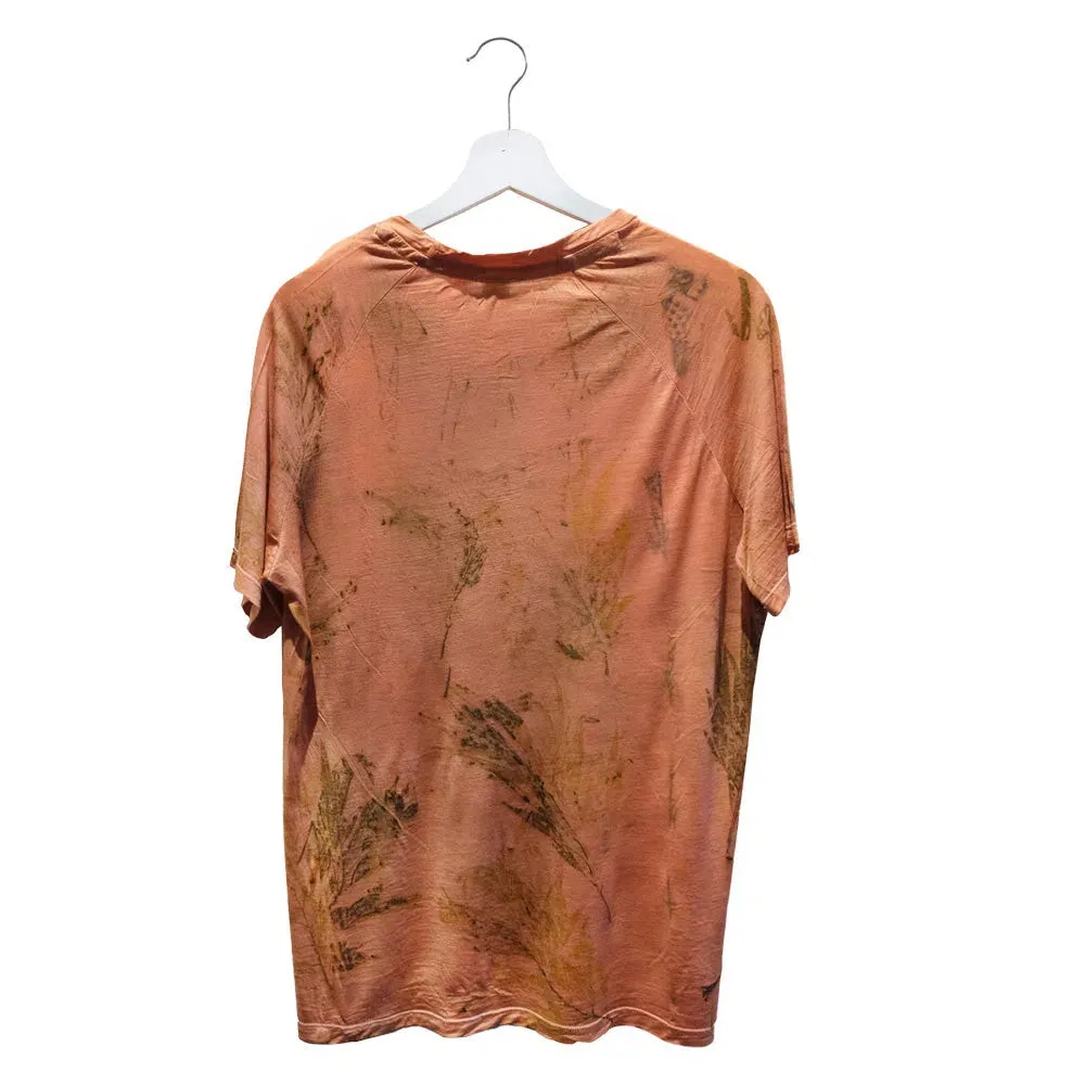 MAAD Cycling Short Sleeve Tshirt - Orange Leaves