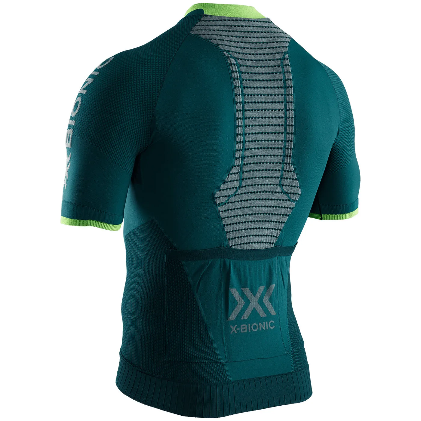 Maglia X-Bionic Invent 4.0 Bike Zip - Verde