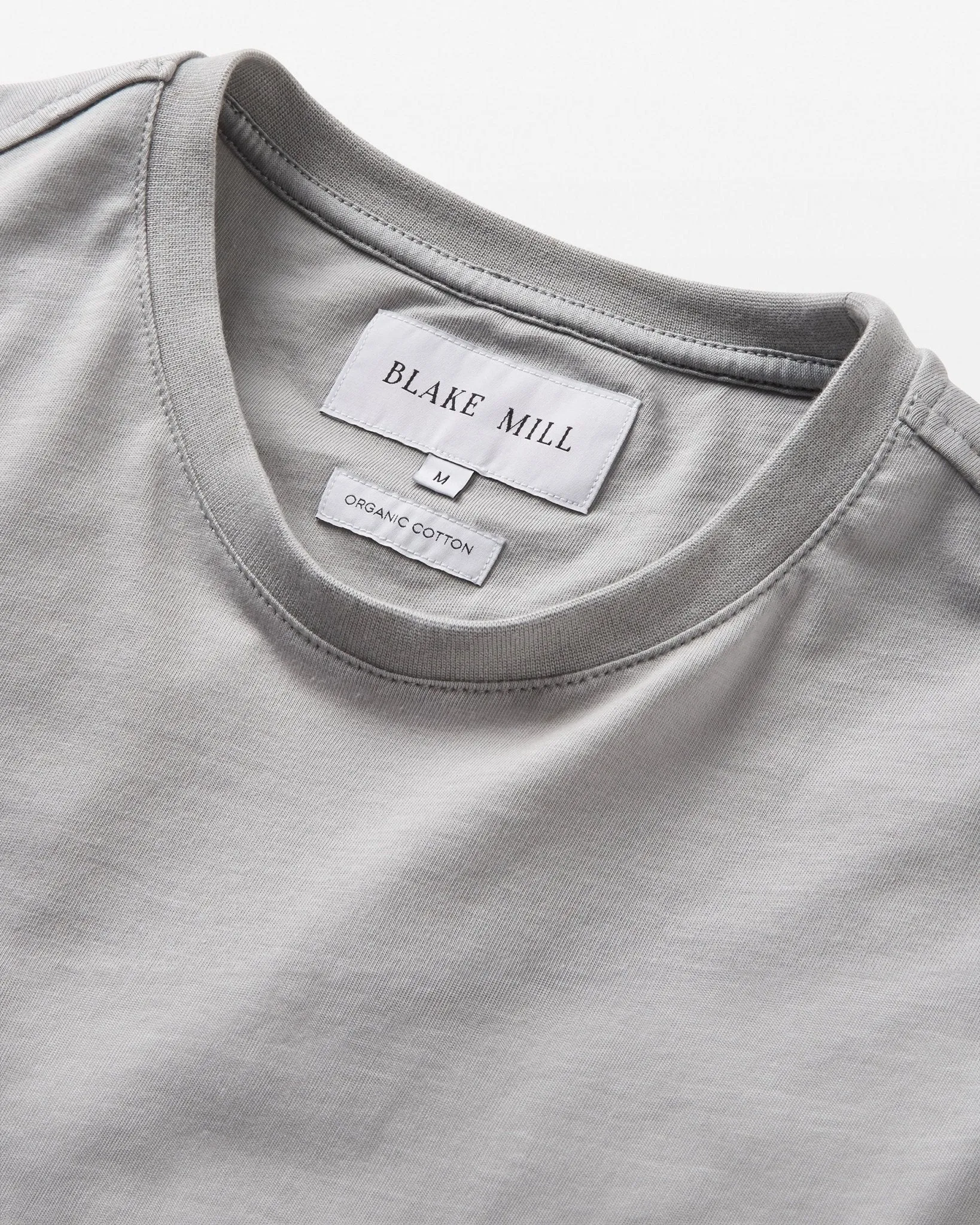 Mid Grey Organic Cotton T-Shirt