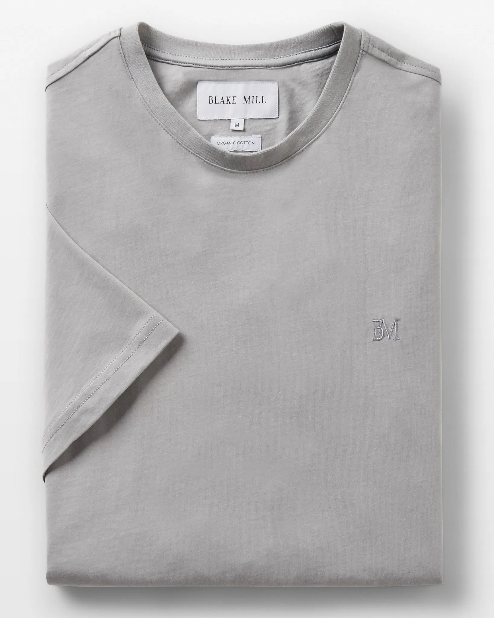 Mid Grey Organic Cotton T-Shirt