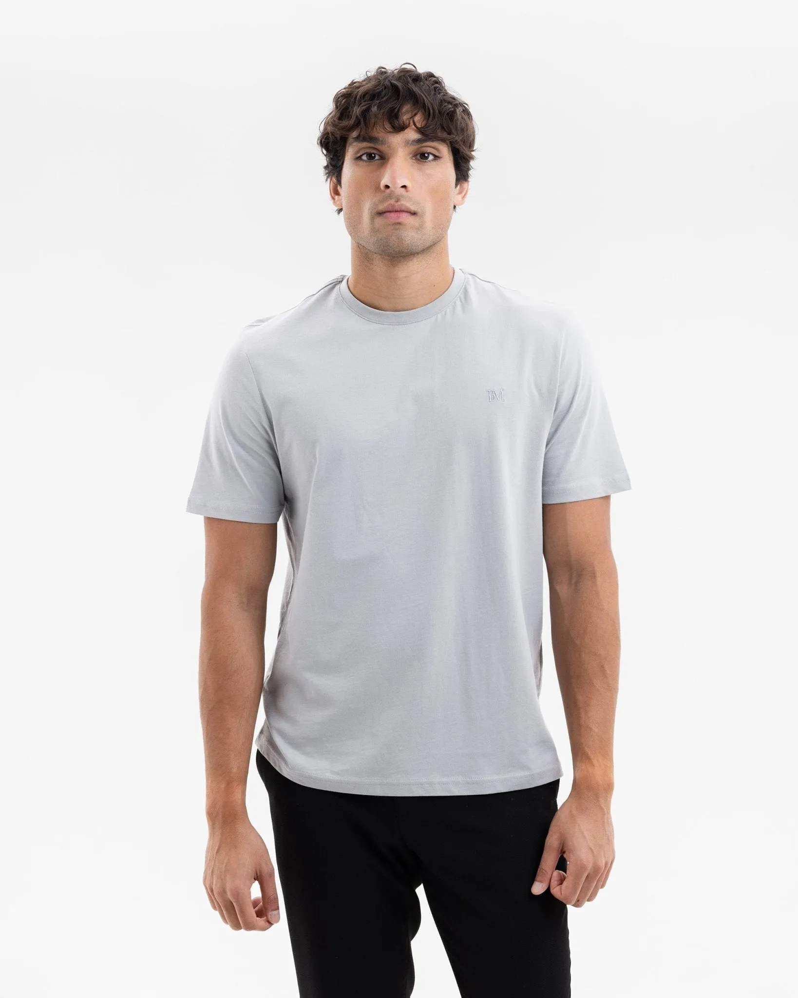 Mid Grey Organic Cotton T-Shirt