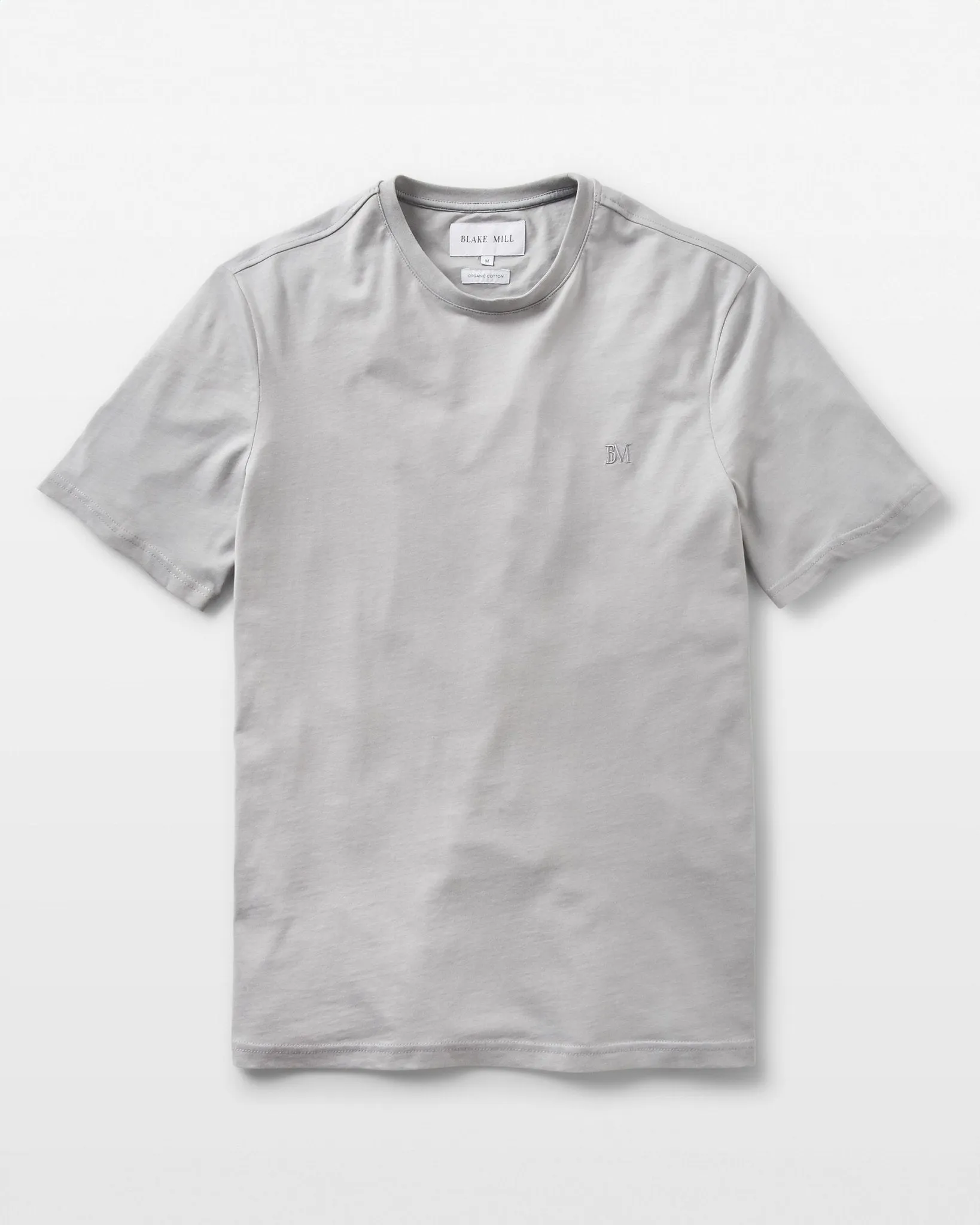 Mid Grey Organic Cotton T-Shirt