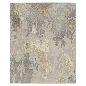 Modern Hand-Knotted Wool Rug - 9' x 12'