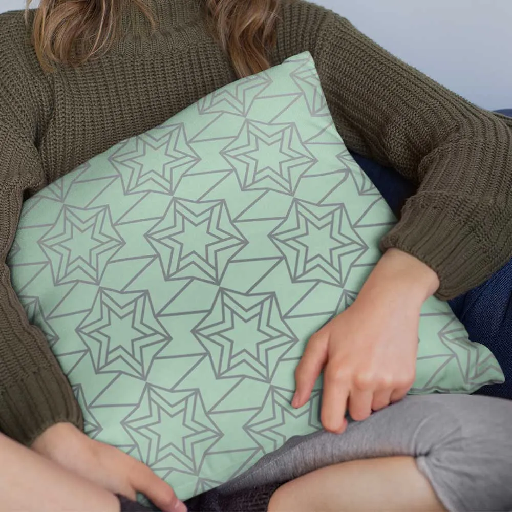 Modern star geometric cushion cover