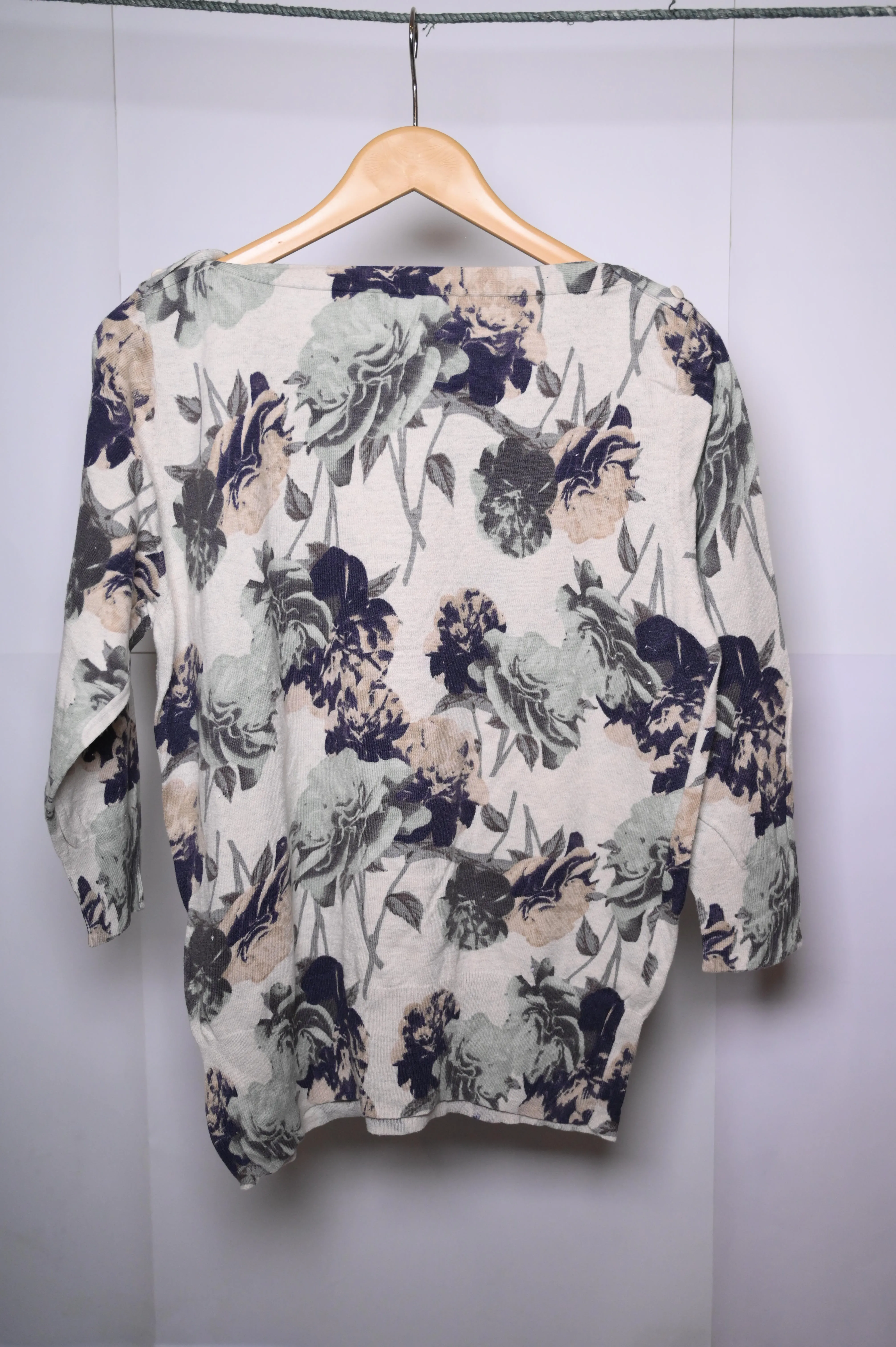 Next Floral Off-White Medium Sweatshirt