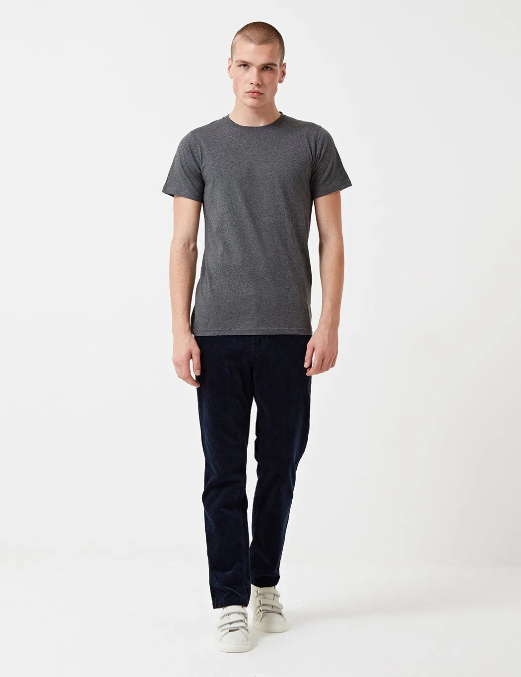 Norse Projects Niels Standard T-Shirt - Charcoal Melange