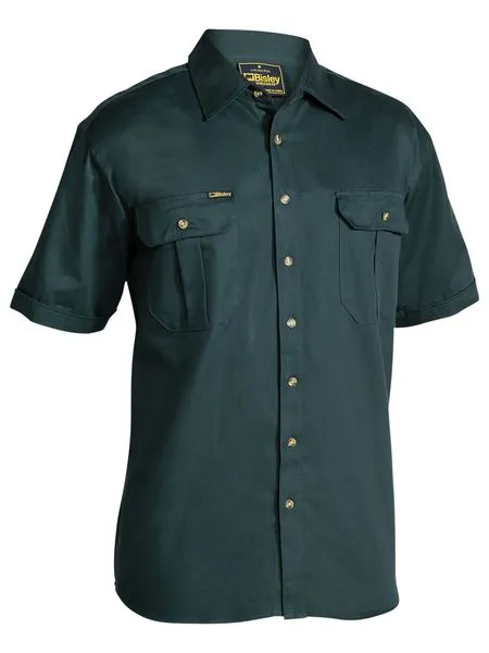 Original Cotton Drill Shirt Short Sleeve - BS1433