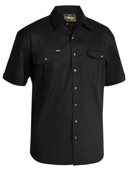 Original Cotton Drill Shirt Short Sleeve - BS1433