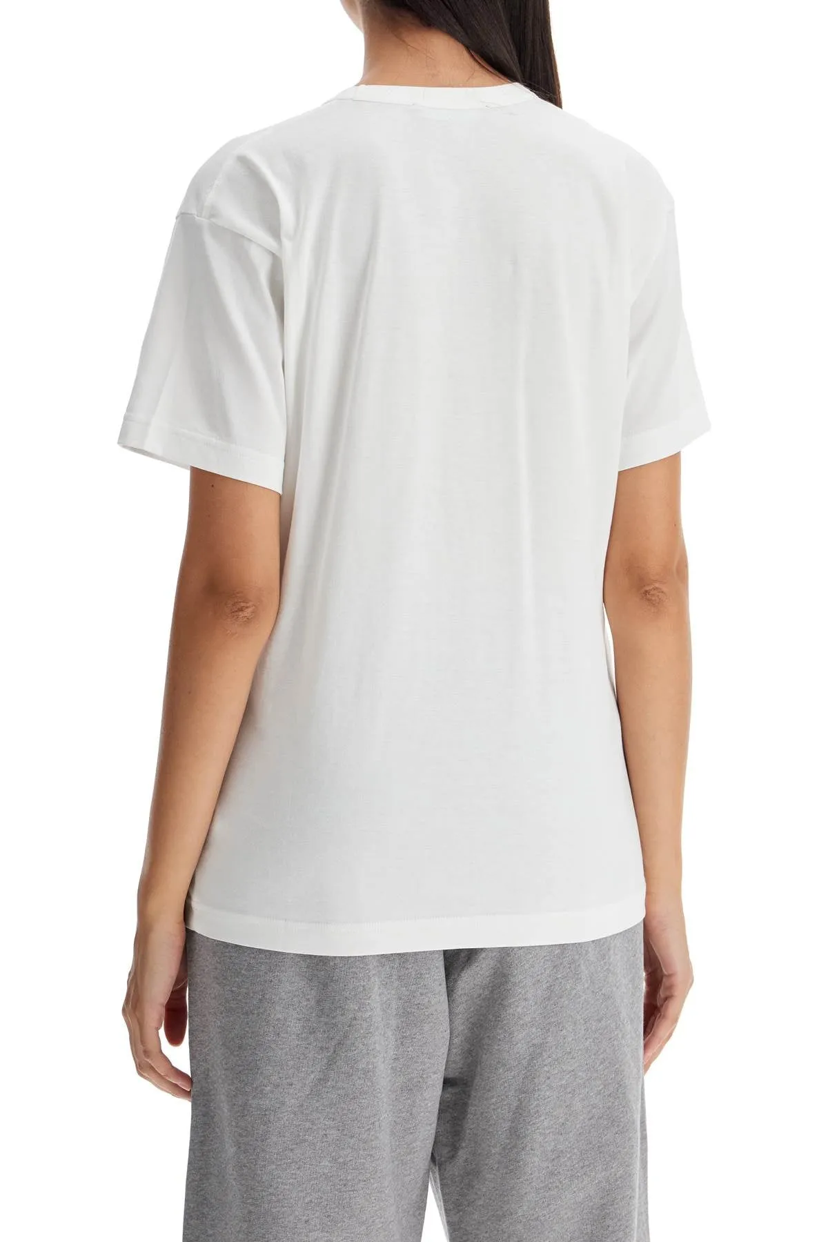 'oversized organic cotton t CL0290 OPTIC WHITE