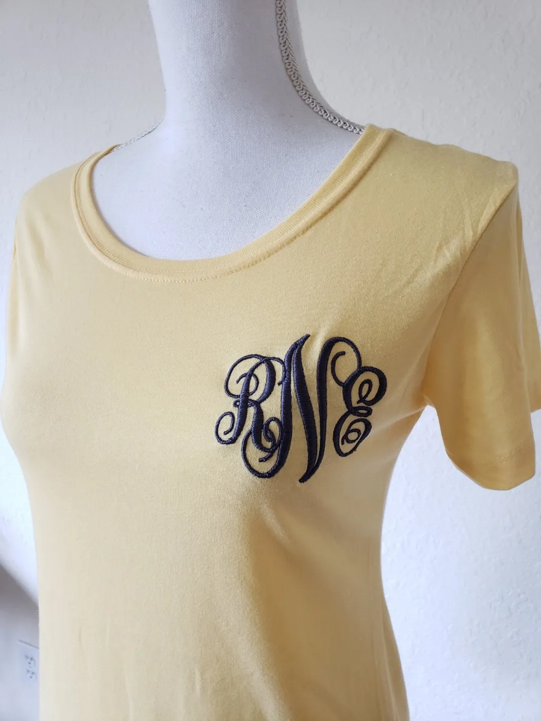 Personalized Embroidered tshirt  Customized women's tshirt  Personalized Color