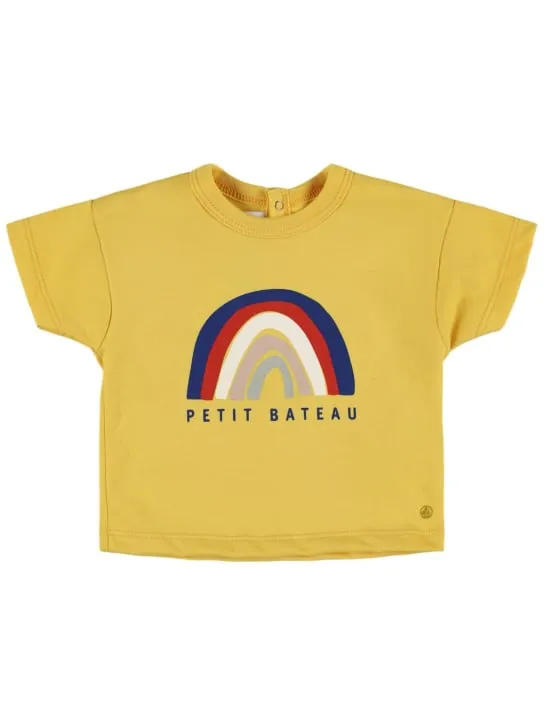 Petit Bateau   Printed cotton t-shirt 