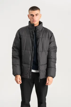 Puffer Jacket - Black