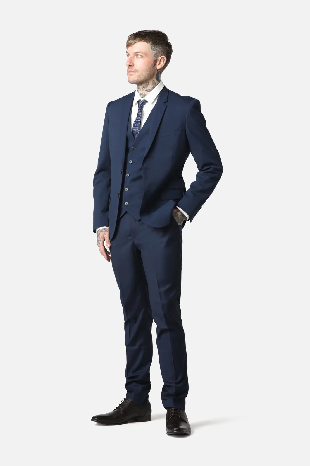 Royal Blue Suit Pant