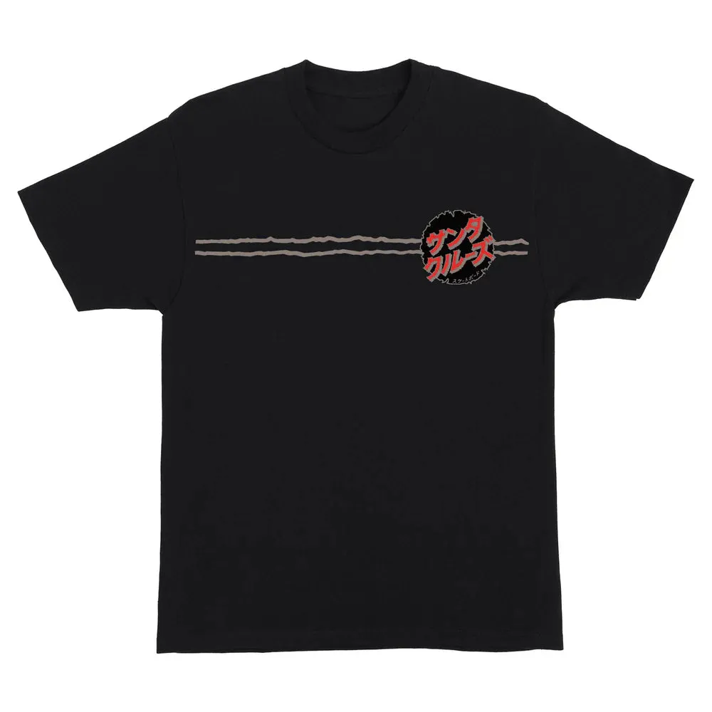 SANTA CRUZ x GODZILLA Destroyer Stripes Graphic T-Shirt