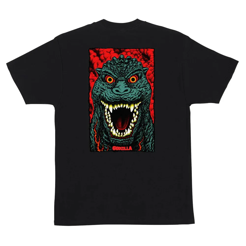 SANTA CRUZ x GODZILLA Destroyer Stripes Graphic T-Shirt