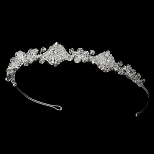 Silver Vintage Bridal Headpiece