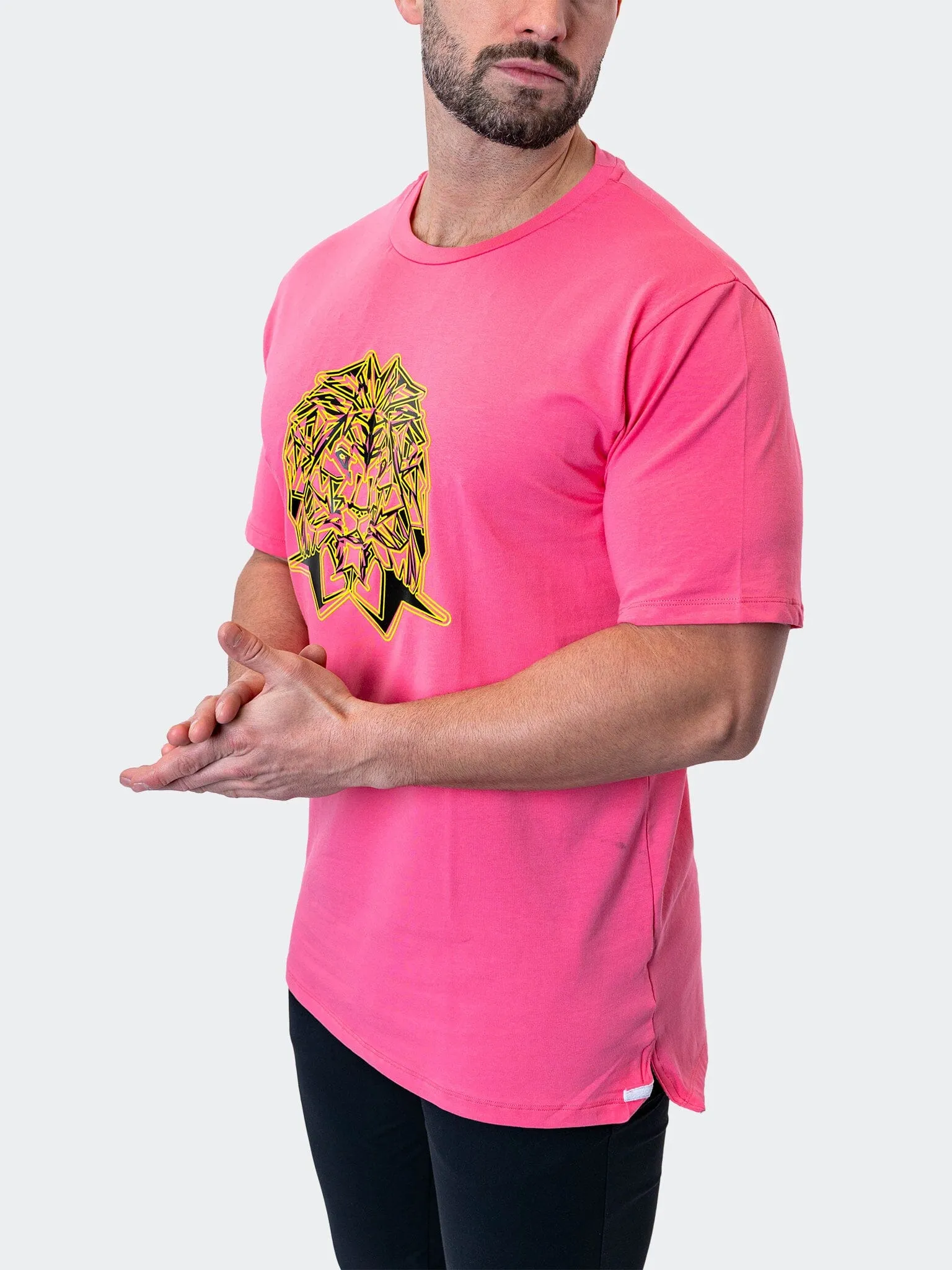 Tee LionMirage Pink