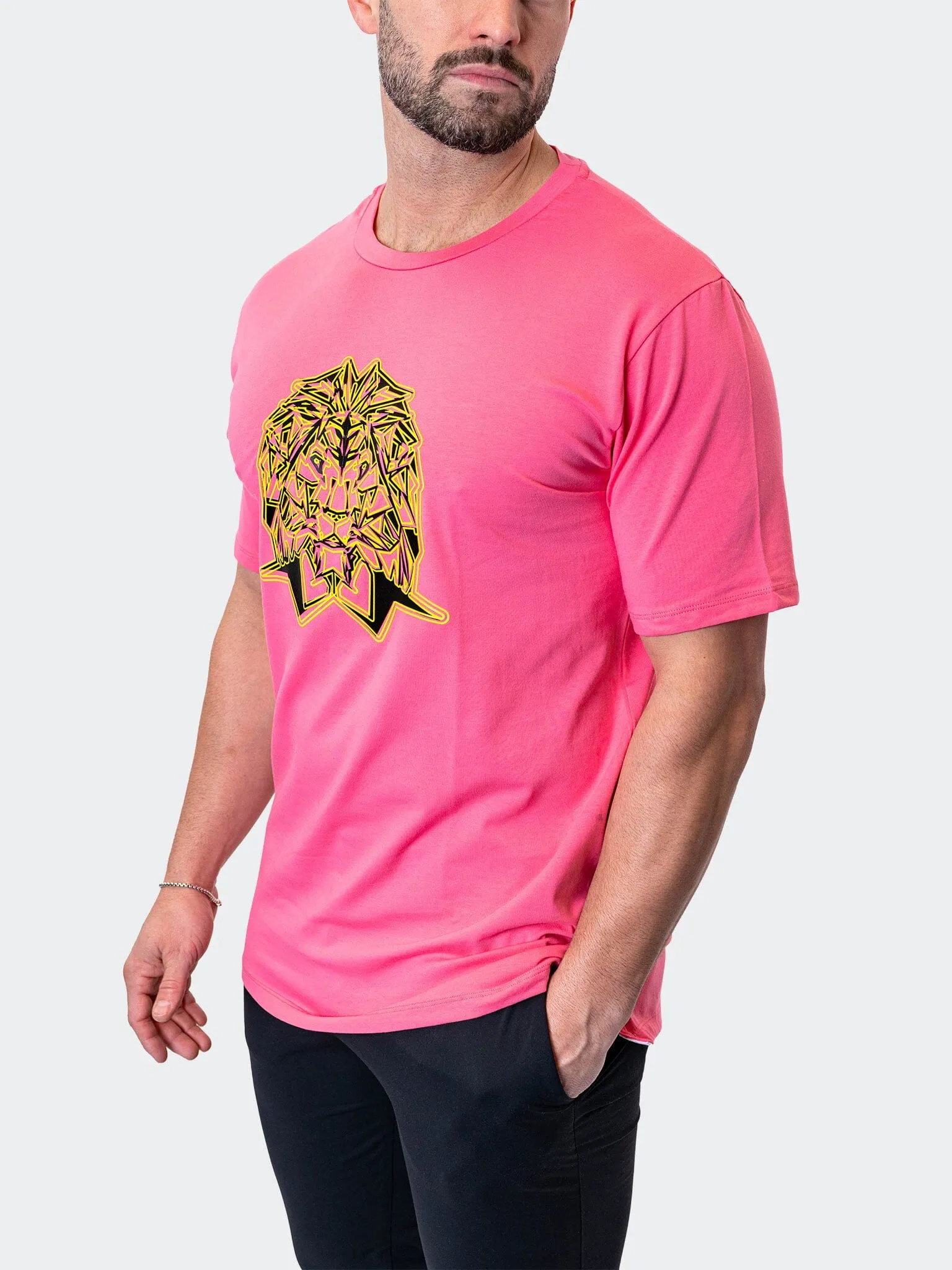 Tee LionMirage Pink