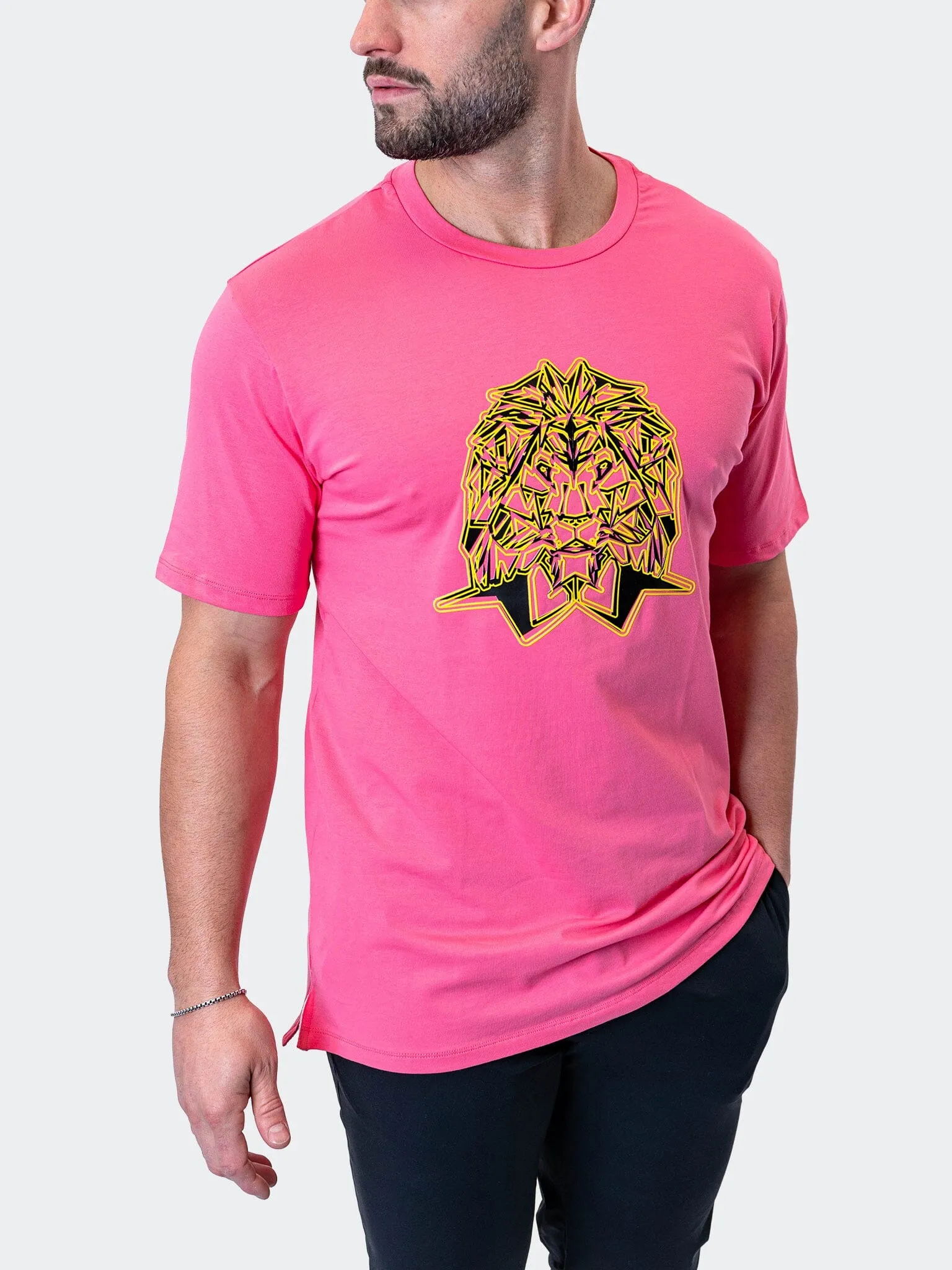 Tee LionMirage Pink