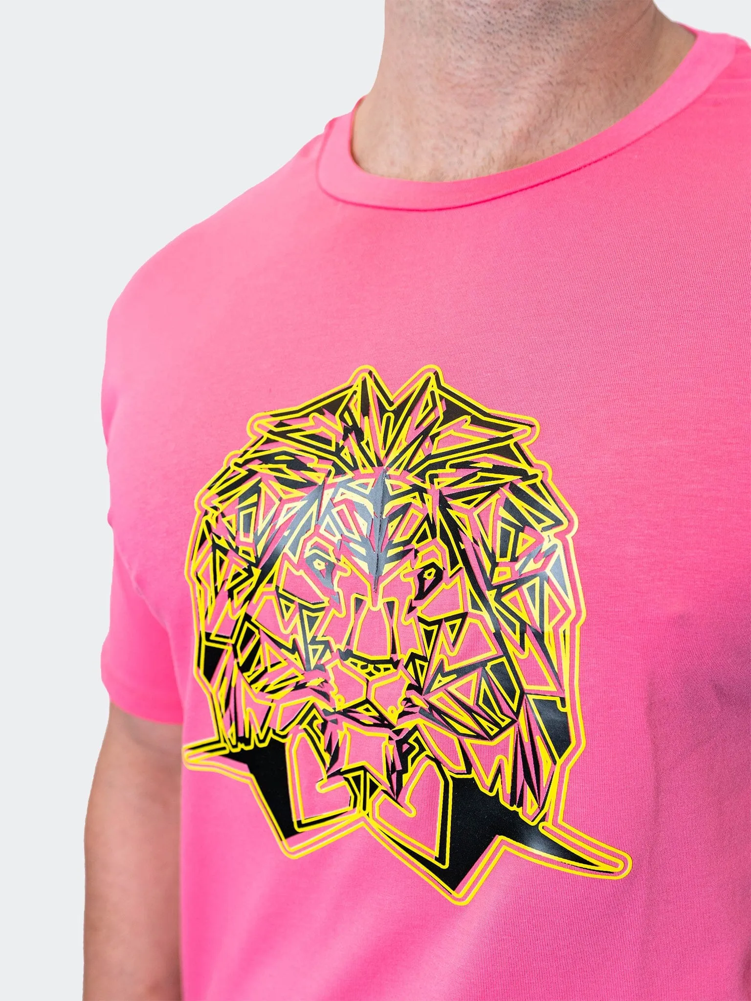 Tee LionMirage Pink