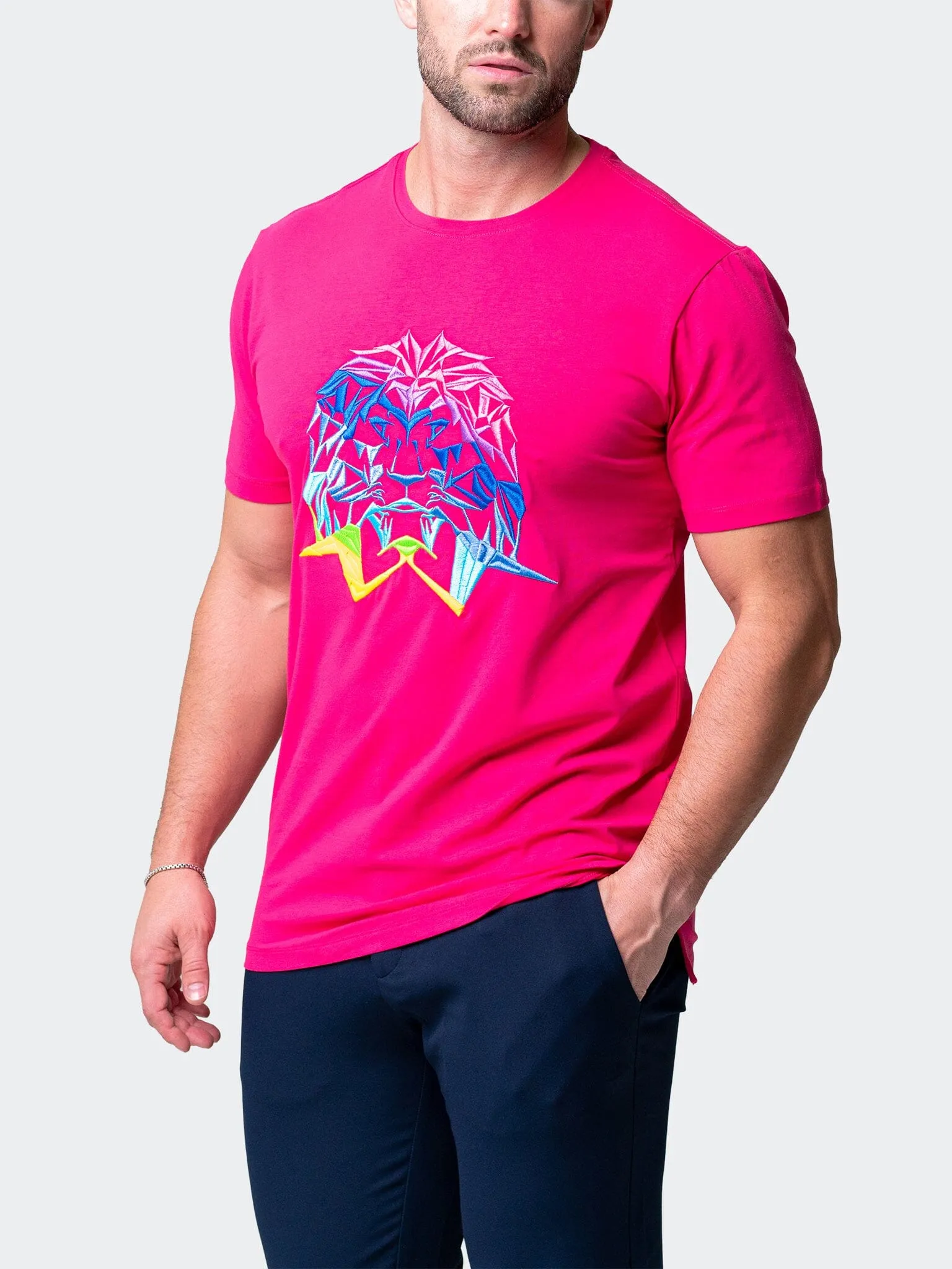 Tee Neon Fushia