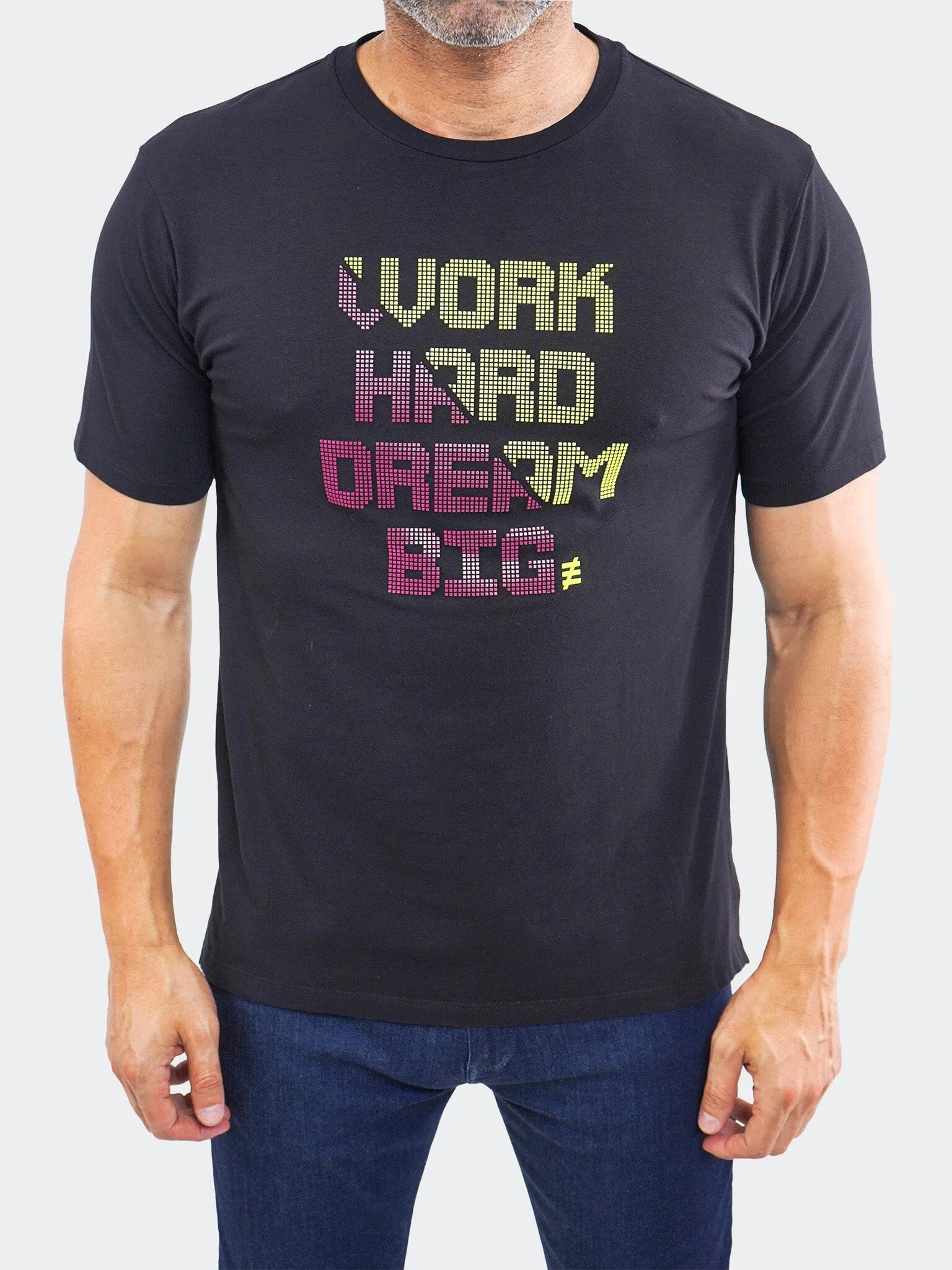 Tee WorkHard Black