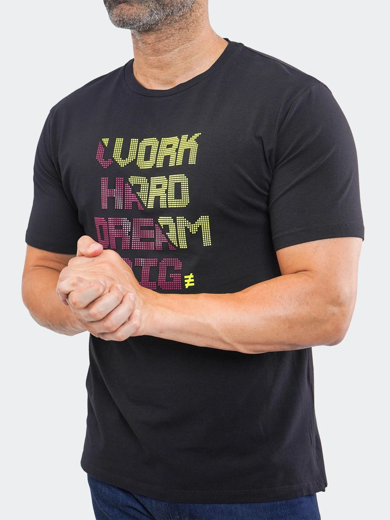 Tee WorkHard Black