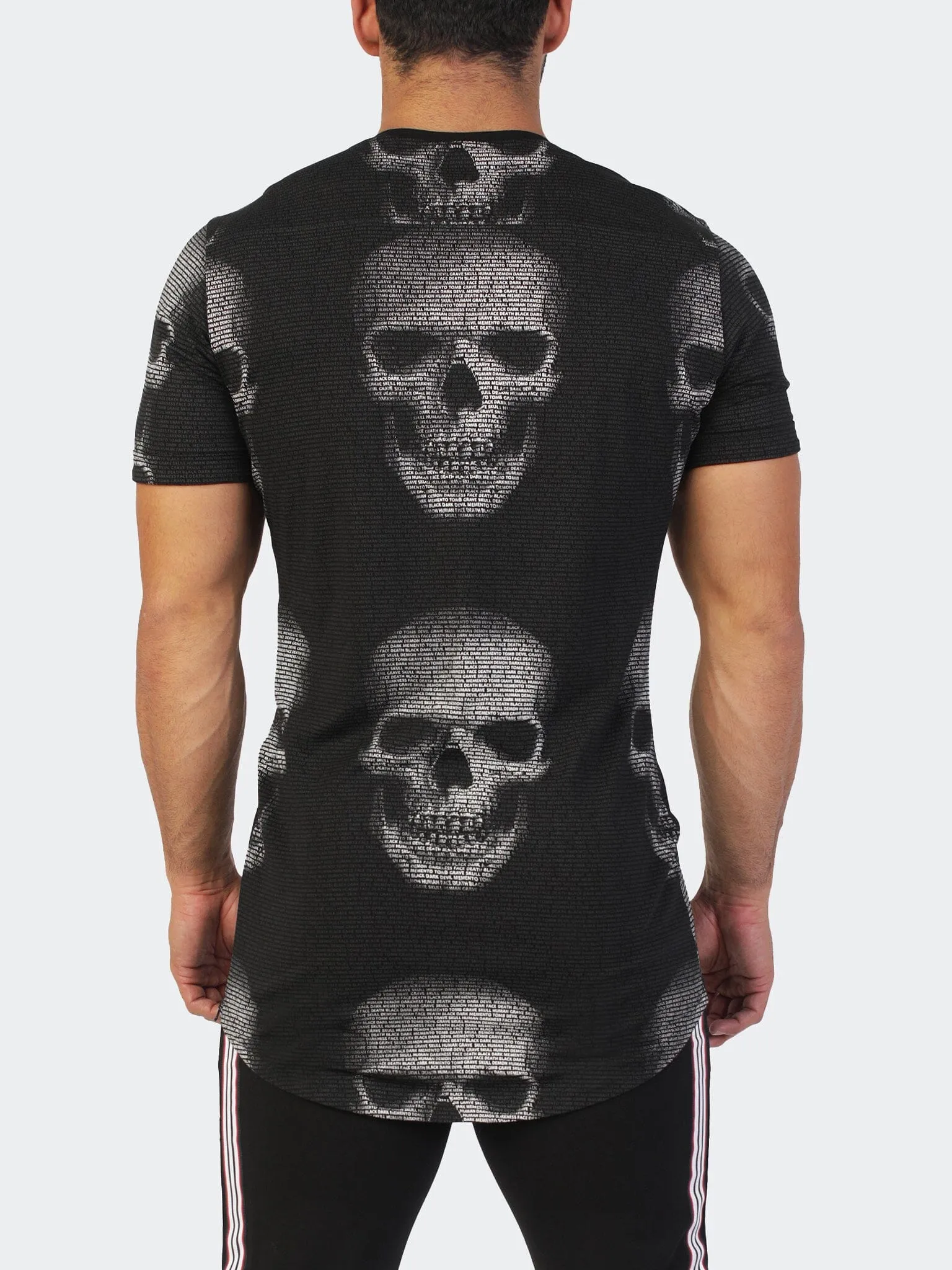 TeeHLZip Skull Black