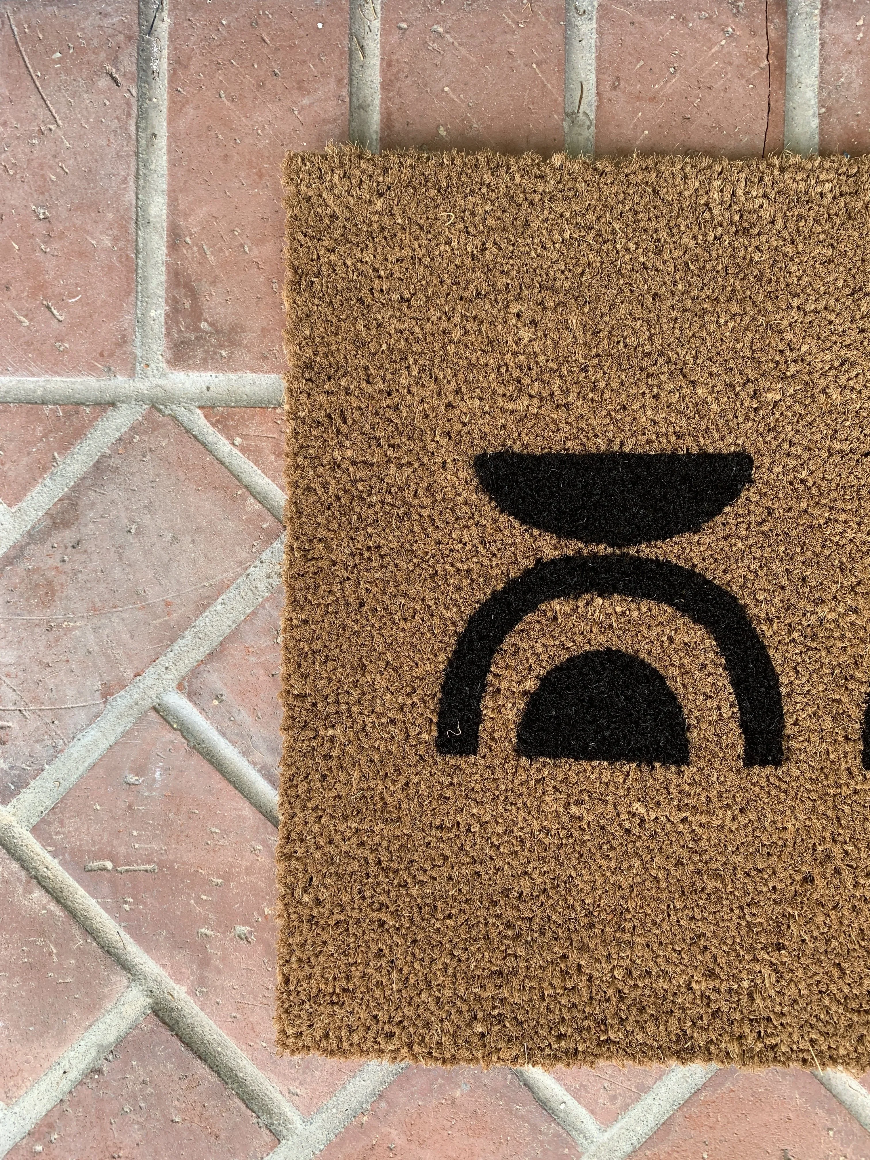 The Ellie Modern Outdoor Doormat