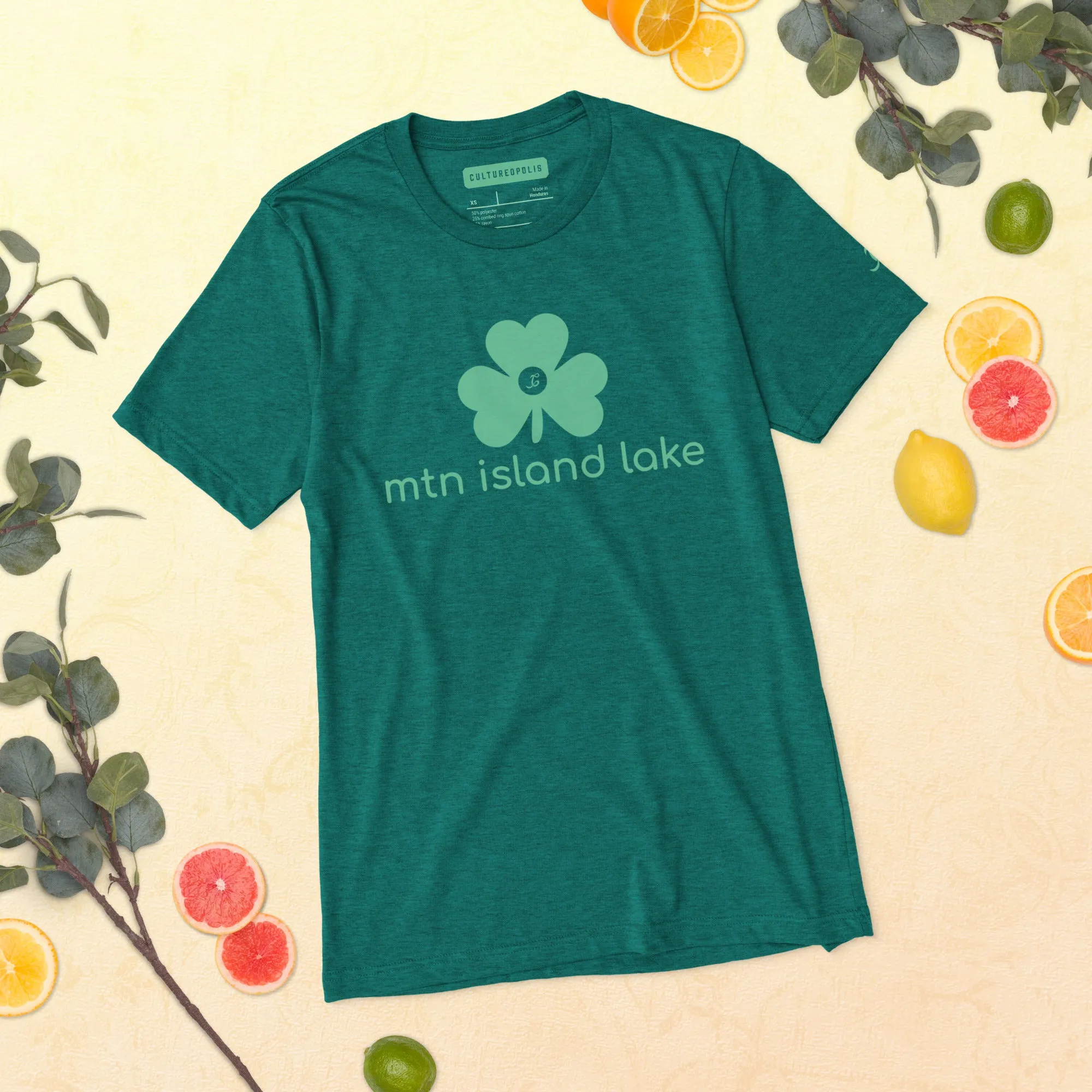 Trinity Lightweight T-Shirt – Shamrock City – Mountain Island Lake