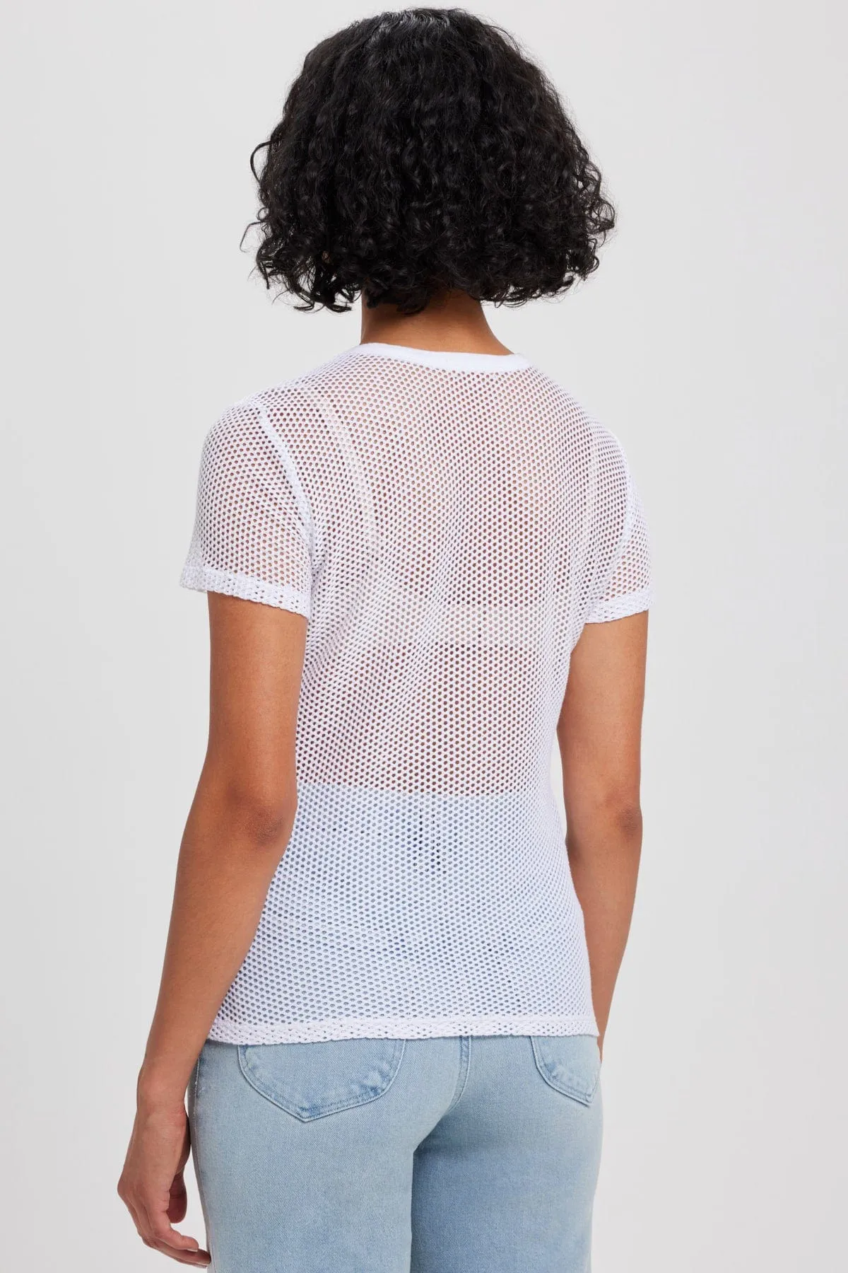 Whitney Fishnet Tee